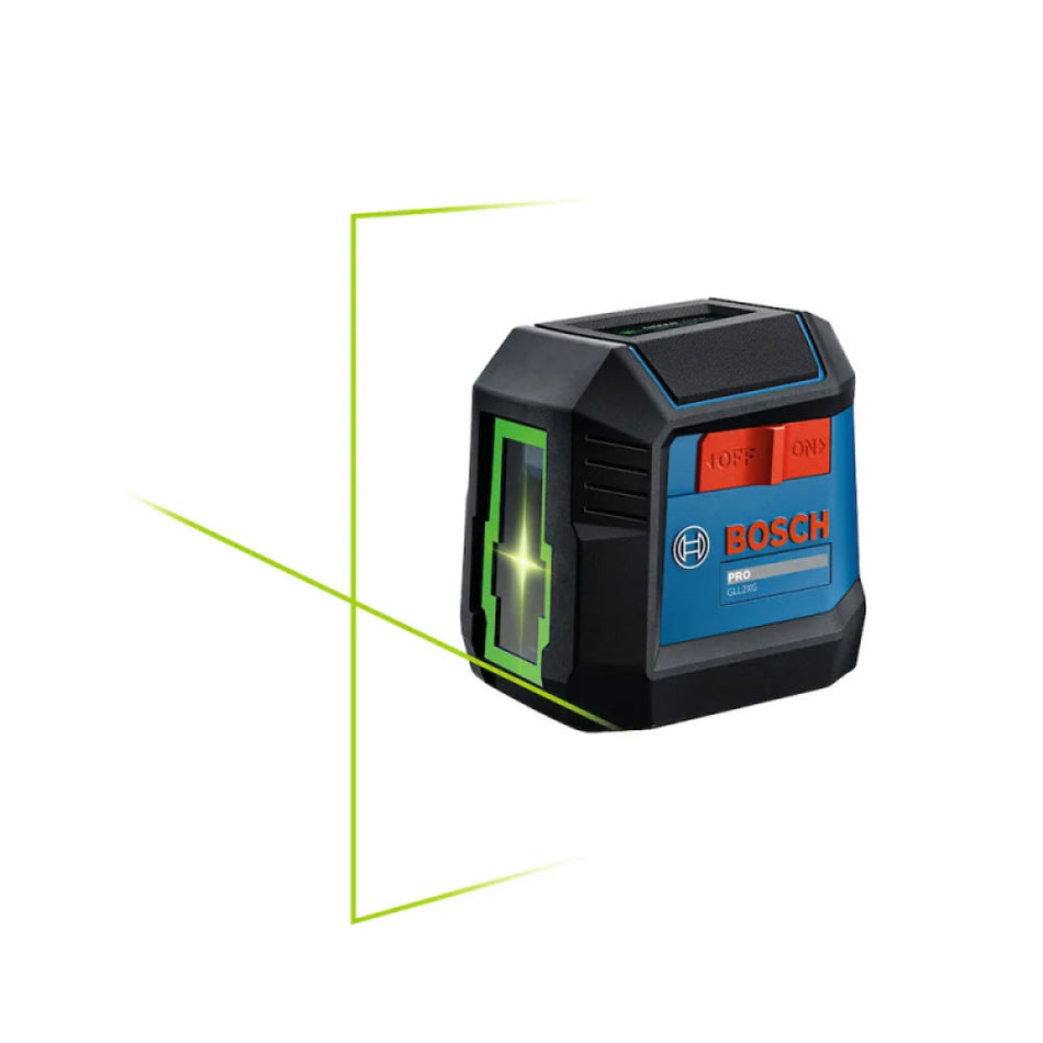 Nivel Laser Bosch GLL 2XG Li 20m + Bat 3.7V + Estuche + Cable USB-C