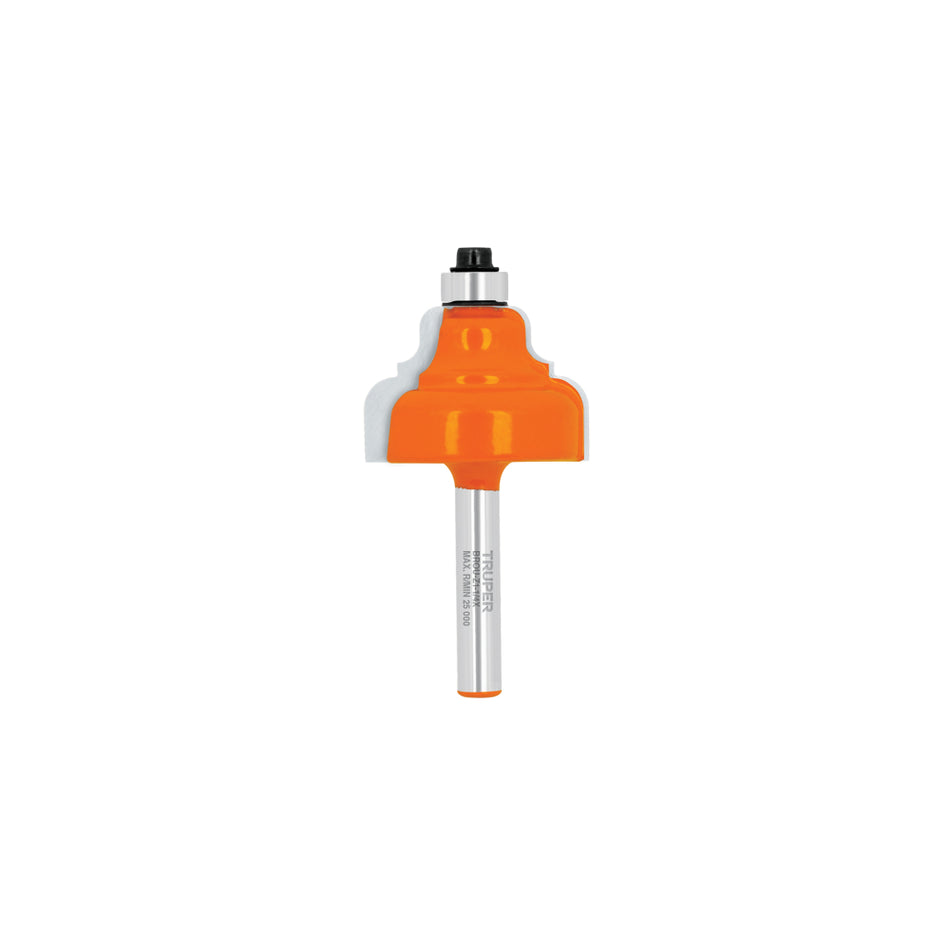 Fresa Truper BROU-Z1-1/4X 1-1/4 Zafiro