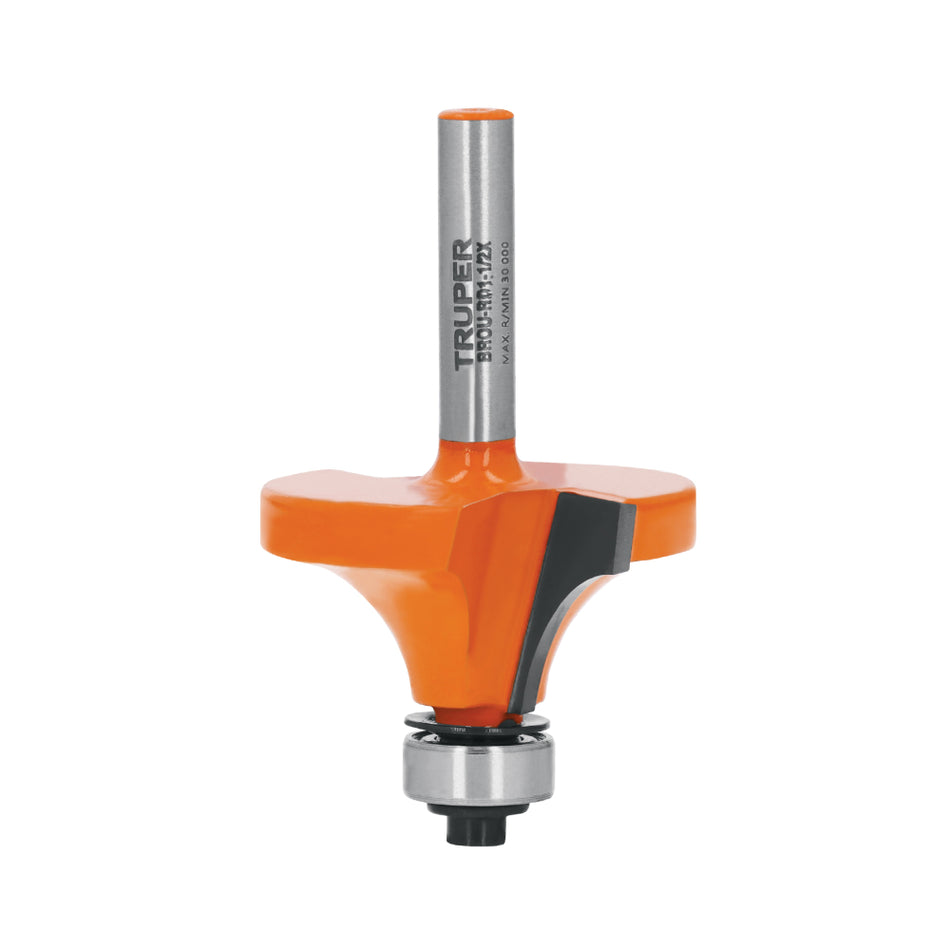 Fresa Truper BROU-RD1-1/2X 1-1/2 Corte Redondo + Balinera