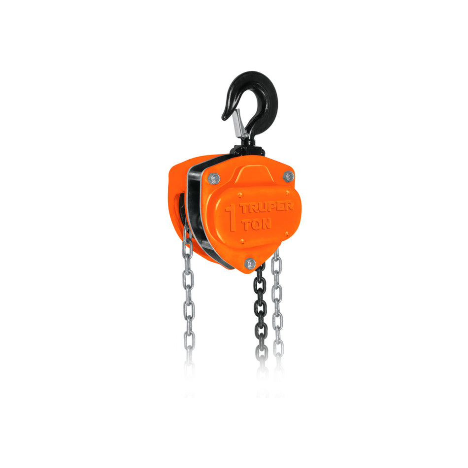 Diferencial Con Cadena Truper POL-1 1Ton X 3m
