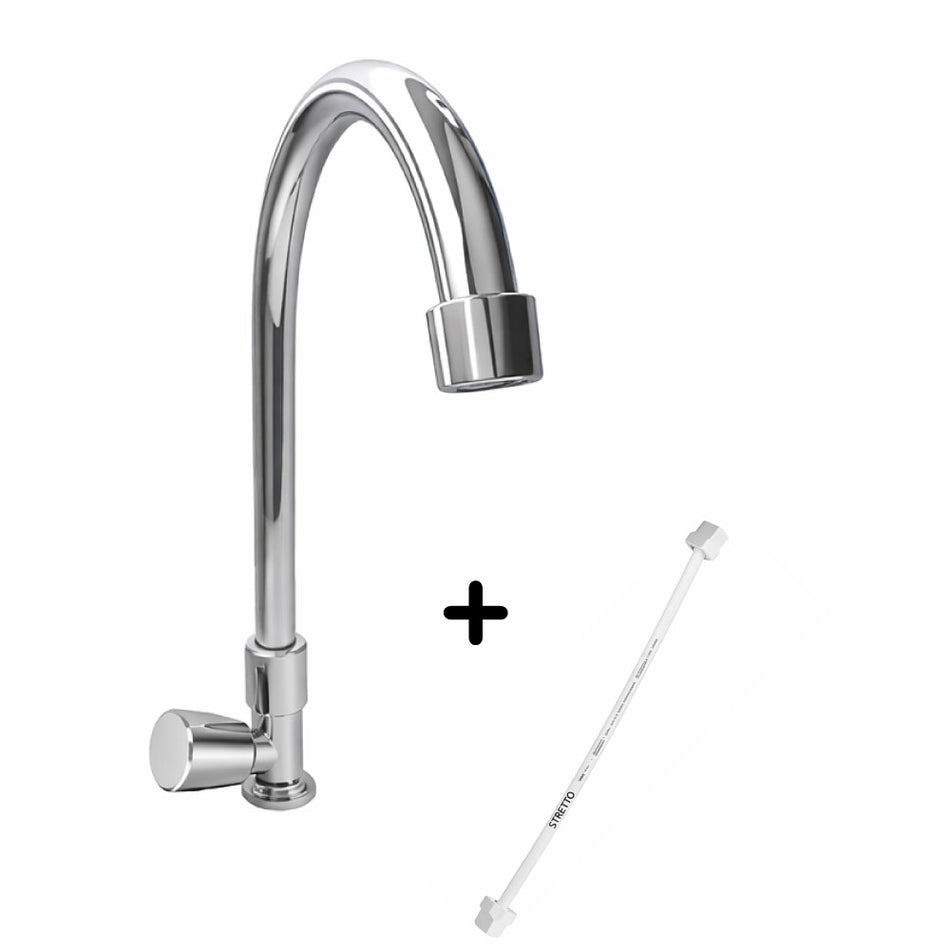 Llave Lavaplatos Meson Lotta Trebol + Acople Pmb