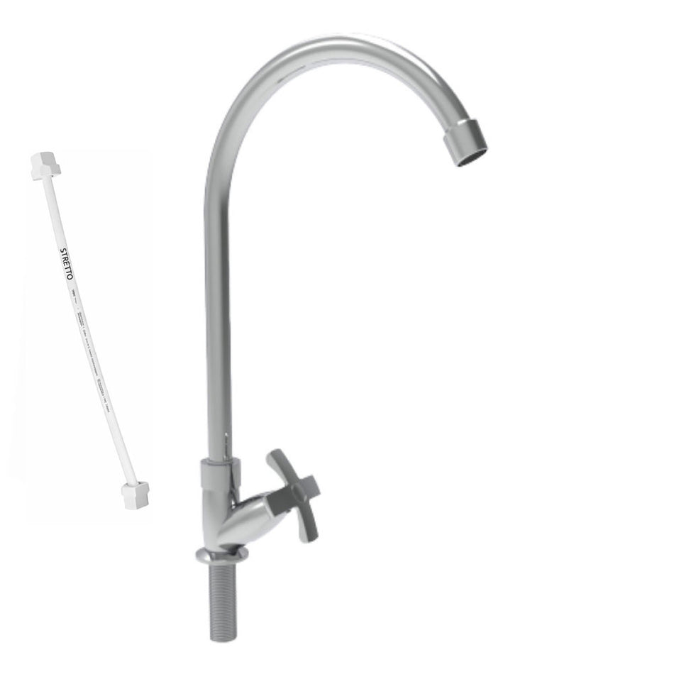Llave Lavaplatos Meson Lotta Cruz + Acople Pmb