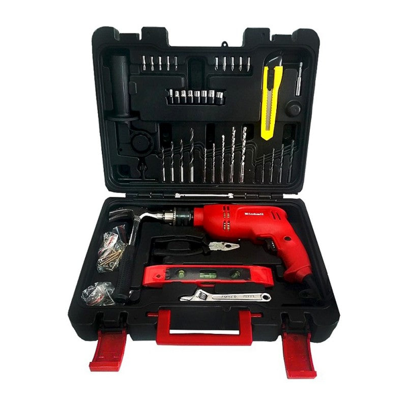Taladro Percutor Vvr Einhell TC-ID 650 E KIT 1/2 650w + 98 Acc