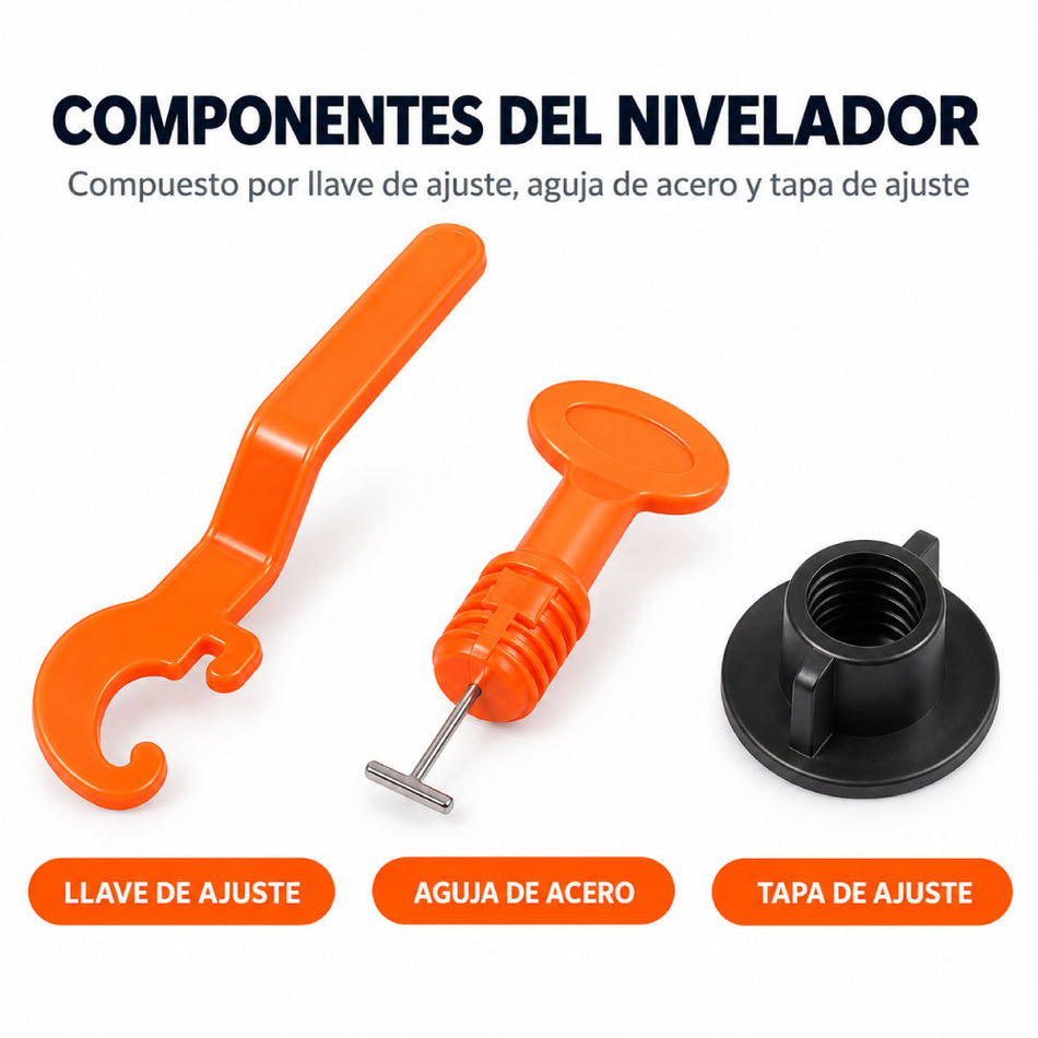 Kit Niveladores para Ceramica FN x 50 Und