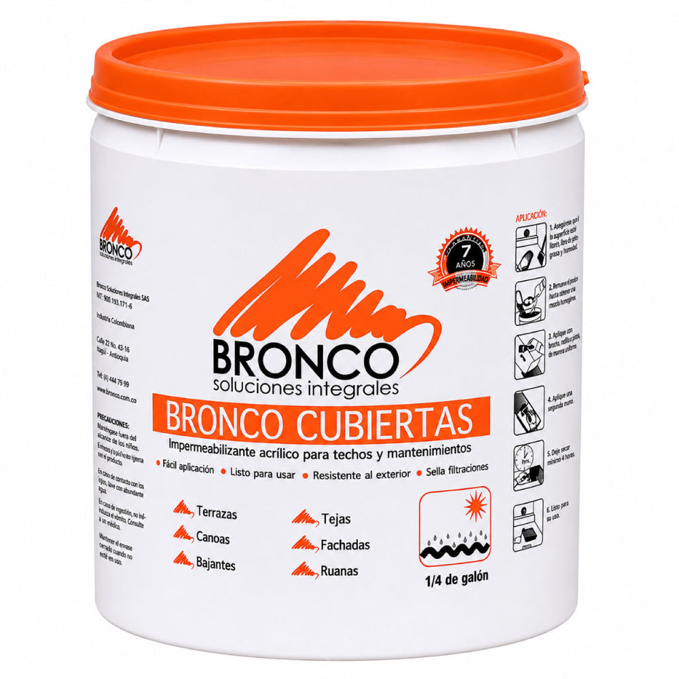 Bronco Cubiertas x 1/4 Gln - 7 años