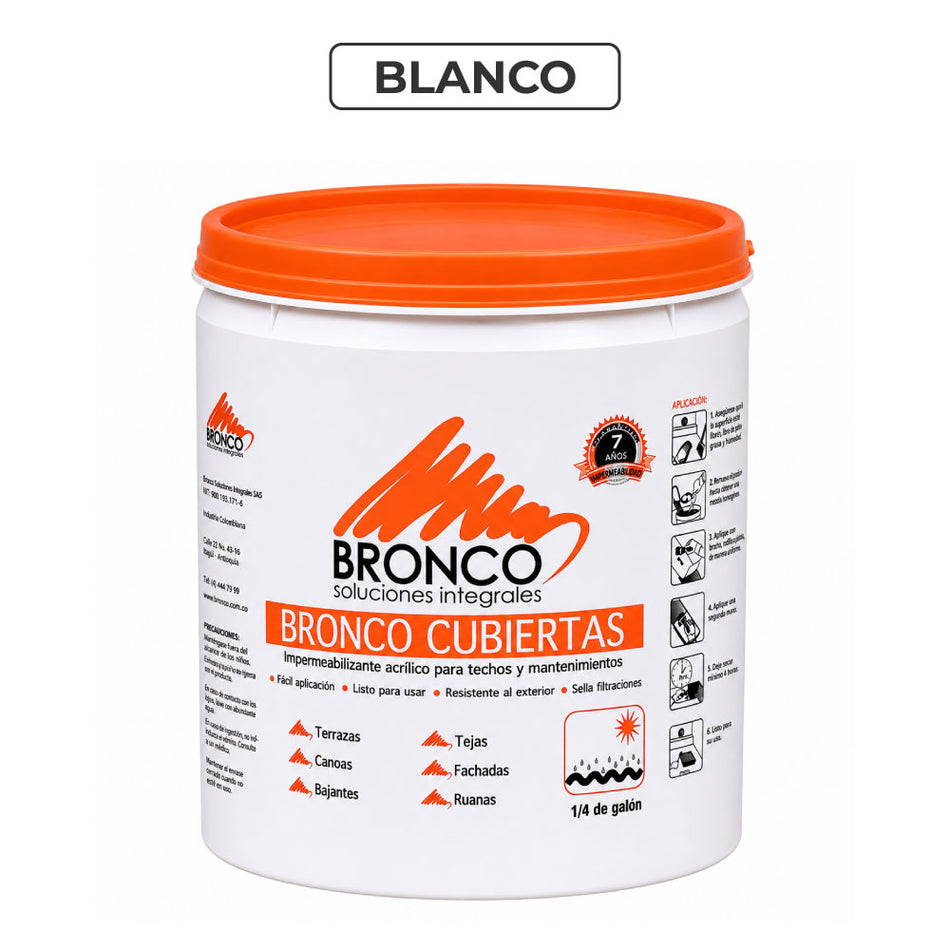 Bronco Cubiertas x 1/4 Gln - 7 años