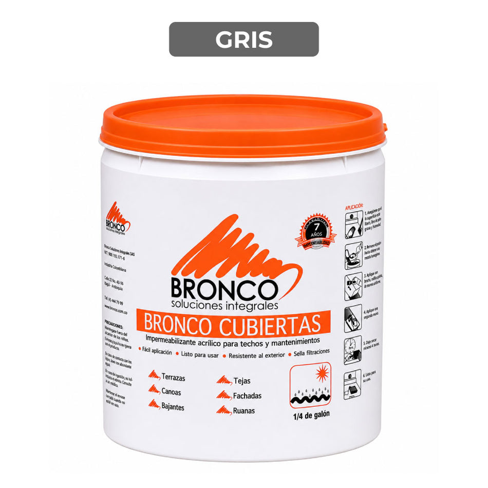 Bronco Cubiertas x 1/4 Gln - 7 años