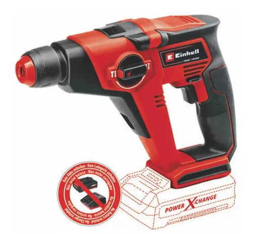 Rotomartillo Sds Plus Inal Einhell TE-HD 18/12 LI-SOLO 1.3J