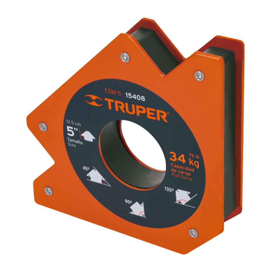 Escuadra Magnética 75 Lb 34 Kg Truper ESM-5