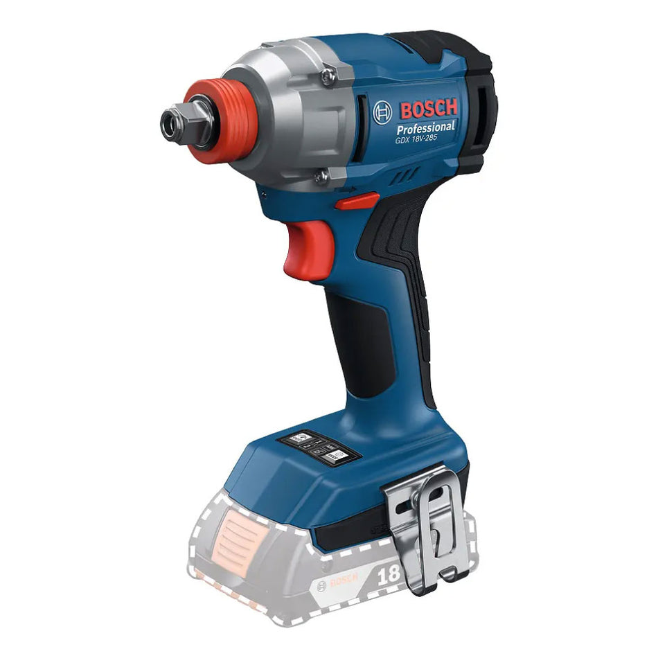 Llave de Impacto Inalámbrica Bosch GDX 18V-285 + 1 Batería 18V 4Ah + Cargador 18V